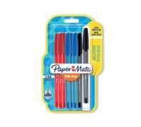 Papermate InkJoy 100 ST Black,Blue,Red Stick ballpoint pen Medium...