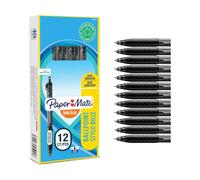 Paper Mate InkJoy 300RT Retractable Ballpoint Pens | Medium Point (1.0 mm) | Black | 12 Count