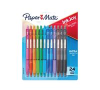 PaperMate Inkjoy 300Rt Ballpoint Medium 1.0mm Tip Assorted (Pack of 24) 2223899