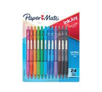 Paper Mate InkJoy 300RT Retractable Ballpoint Pens | Medium Point (1.0 mm) | Assorted Colours | 24 Count