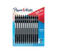 PaperMate InkJoy 300RT Retractable Ballpoint Pen Pack of 24, Black