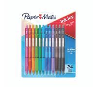 Paper Mate InkJoy 300RT Retractable Ballpoint Pens | Medium Point (1.0 mm) | Assorted Colours | 24 Count