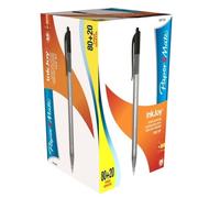 PaperMate InkJoy 1.0mm Retractable Black Ultra Smooth Ink Ball Point Pens,100Pc