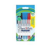 PaperMate Kilometrico Ballpoint Pen Medium 1.0mm Assorted (Pack of 8) 2187680