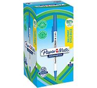 Papermate Kilometrico Ballpoint Pen Medium Blue Pack of 50
