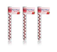 Papermints Papermmints Strawberry Cool Caps Breath Refreshers 3 x 5g Tubes of 18 Capsules