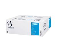 Papernet, 20 x 200 Z-Folded Hand Towels, 2-Ply | (404912), 4000 Disposable Paper Towels, Recycled Nature, Open Dimensions 24x20.3cm, Wave Embossing