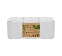 Papernet Autocut Hand Towels, 19.6 high, 130m long, pure cellulose, 19.5gsm. CARBON NEUTRAL