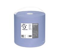 Papernet Defend Tech - Centrefeed Paper Towel Roll 419320, 1 Paper Handtowel Roll Made of Recycled Paper, 130,5 m Lenght, 2 Plies, 450 x 19x29 cm Sheets, Color Blue