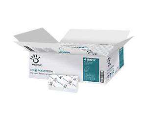 Papernet Dissolve Tech Paper Hand Towels Z-fold White 2 Ply 416617 200 Sheets Pack of 20