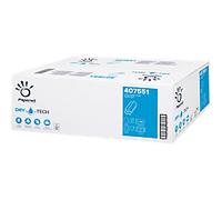 Papernet DryTech Paper Hand Towels Z-fold White 2 Ply 407551 130 Sheets Pack of 20