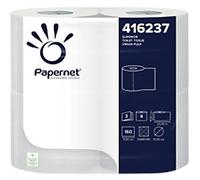 Papernet - Toilet Paper 416237, 40 Rolls in Cellulose, Roll Length 20m, 160 Sheets per Roll, Roll Diameter 12cm