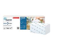 Papernet Ready Table 1/4-Fold Napkins 1 Ply Virgin Pulp White 5.4 x 9.8 x 16.6 cm Pack of 1120