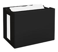Papernet Ready Table Interfolded Napkin Dispenser 417811 Black