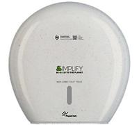Papernet Simplify Maxi Jumbo Toilet Paper Dispenser 421333 White Wood