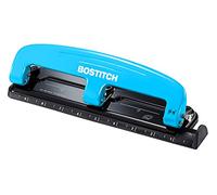 PaperPro inPRESS 12 Reduced Effort 3-Hole Punch, 12 Sheets, Blue (2103)