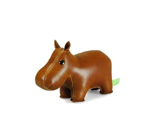 Paperweight Classic Hippo Tan/White Züny