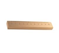 Paperweight with Engraved Scale Ruler for Practice & Landscape Artistry Student Brush Writing Tool