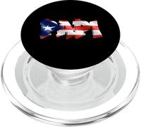 Papi Puerto Rican Flag PR Pride Father Dad Boricua PopSockets PopGrip for MagSafe