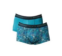 papi UMPA107 2PK Microflex Performance Trunks, Crystal Teal/Blue Moon, M