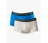 papi UMPA107 2PK Microflex Performance Trunks, Quiet Gray/Skydiver, L