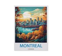 Papier Jigsaw Puzzle 1000 Stück，Montreal, Kanada，Erwachsene Kinder Spielzeug Dekompressionsspiel（38x26cm）-CN90
