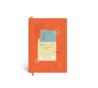 Papier Library Card Reading Journal - Hardback | Record & Review Your Reads | Includes Space To Review Books, Write Reading Wish Lists, Book Club Ideas & Favourite Books | Great Gift For Book Lovers