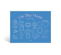 Papier On The Menu Weekly Meal Planner & Shopping List Pad | 1 Page Per Week | Plan Daily Breakfast Lunch & Dinner & Note Groceries Needed | Hanging Design | Tear Off Paper Sheets For Grocery Shopping