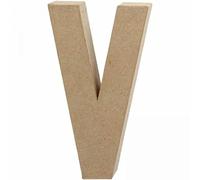 Papier Paper Mache Large Letters 20.5cm - Cardboard Craft (V)
