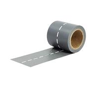 Papierdrachen 1 Roll Washi Tape - Road - Adhesive tape for decorating bullet journals and gifts - Masking Tape Set 32 for kids and DIY projects.