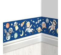 Papierdrachen Children's Border Astronaut Border Children's Room Wallpaper for Children Beautifying Walls and Theme Rooms Wall Decoration for Boys and Girls - Set 5
