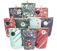 Papierdrachen Harry Potter Advent Calendar 2025-24 Printed Gift Bags - Colourful - for Filling - DIY Christmas Calendar for Fans