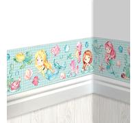 Papierdrachen Mermaid Shape Sticker for Kids | Sticker for Children's Room | Thematic Wall and Room Embellishment | Wall Decor for Boys and Girls - Set 1