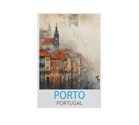Papierpuzzle 1000 Teile, Porto, Portugal, Lernspielzeug für Erwachsene, Geburtstagsgeschenk, FR108,38x52cm