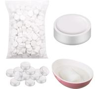 Papiivan 500Pcs Disposable Compressed Towel Wipes Tablet Travel Tissue