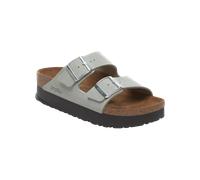 Papillio Arizona Flex Platform Nubuck Leather Sandals in Pure Sage
