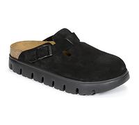 Papillio Clogs (Shoes) Boston Chunky Suede in Black 7