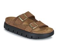 Papillio Mules / Casual Shoes Arizona Chunky Suede in Brown 3