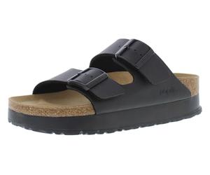 Papillio Unisex Arizona Pap Flex Platform Birko-Flor Black Sandals 5.5 UK