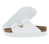 Papillio Unisex Arizona Pap Flex Platform Birko-Flor White Sandals 7 UK