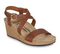 Papillio Wedge sandals Sibyl Ring-Buckle LENA Cognac in Brown 7