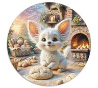 Papillon 1000 Piece Circular Puzzle Animals Pets Cute Learning Through Play Educational Puzzle for Kids & Adults Idea Home Decor 1000pcs (67.5x67.5cm)