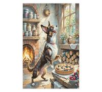 Papillon 1000 Piece Jigsaw Puzzle for Adults Teens Cute Pet Animals Study Room Decor Focus Training Vibrant Colours Great Gift for Scholars 1000 PCS