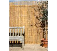 Papillon 12m (Pack of 3) Bamboo Slat Natural Garden Screening Roll Privacy Wind & Sun Protection 4m x 2m (13ft 1in x 6ft 7in)
