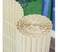 Papillon Artificial Bamboo Cane Plastic Garden Fence Screening Roll Privacy Border 4m x 1.5m (13ft 1in x 4ft 11in)