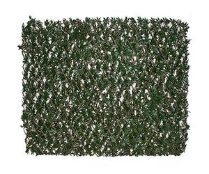 Papillon Artificial Green Acer Extendable Trellis Plastic Hedge Patio Fence Privacy Screening 2m x 1m (6ft 6in x 3ft 3in)