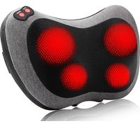 Papillon Back Massager with Heat, Shiatsu Neck Massager with Deep Tissue Kneading, Electric Massage Pillow for Shoulders, Legs, Foot, Body Muscle Pain Relief, Use at Home, Car, Office
