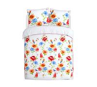 Papillon Bedding Set, Satin, Multi-Coloured, 240x200/220 + 2x60x70cm