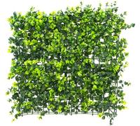 Papillon Dark Buxus Artificial Hedge Garden Patio Panels 50cm x 50cm 16 Panels