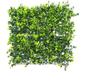 Papillon Dark Buxus Artificial Hedge Garden Patio Panels 50cm x 50cm 4 Panels